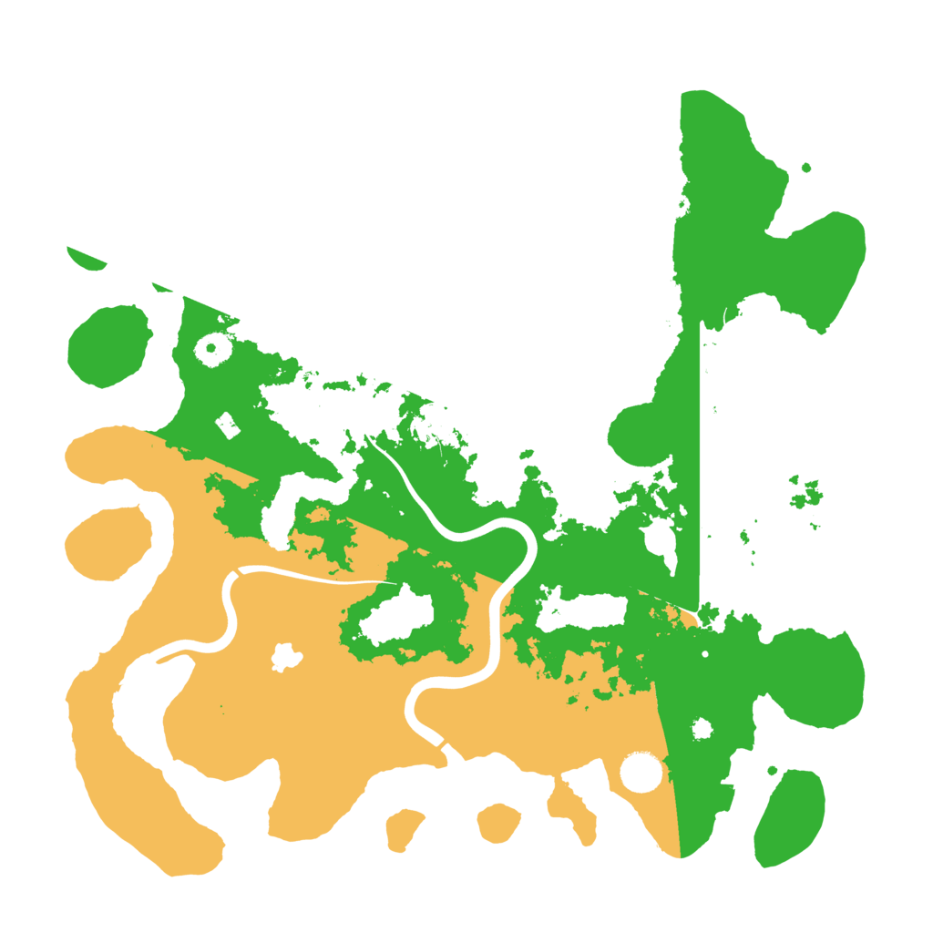 Biome Rust Map: Procedural Map, Size: 4000, Seed: 304866847
