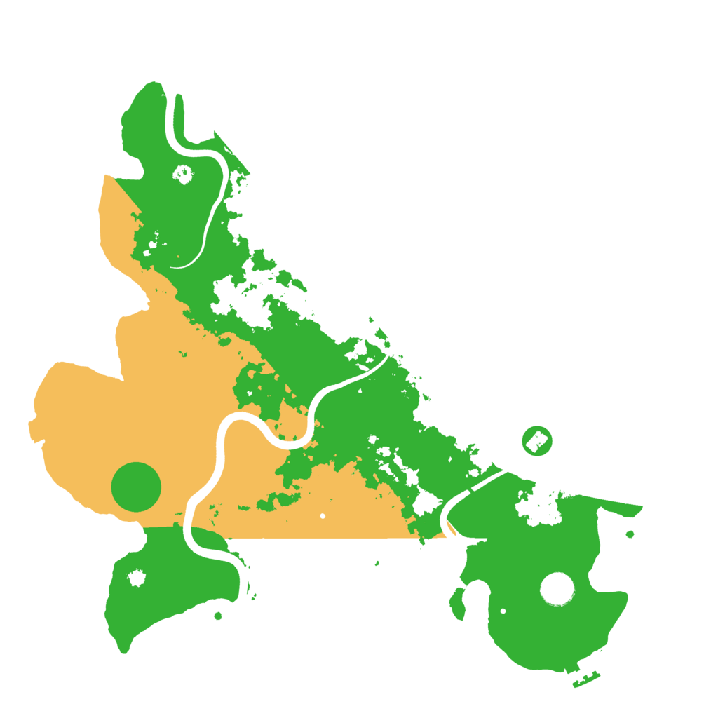 Biome Rust Map: Procedural Map, Size: 3800, Seed: 1518277161