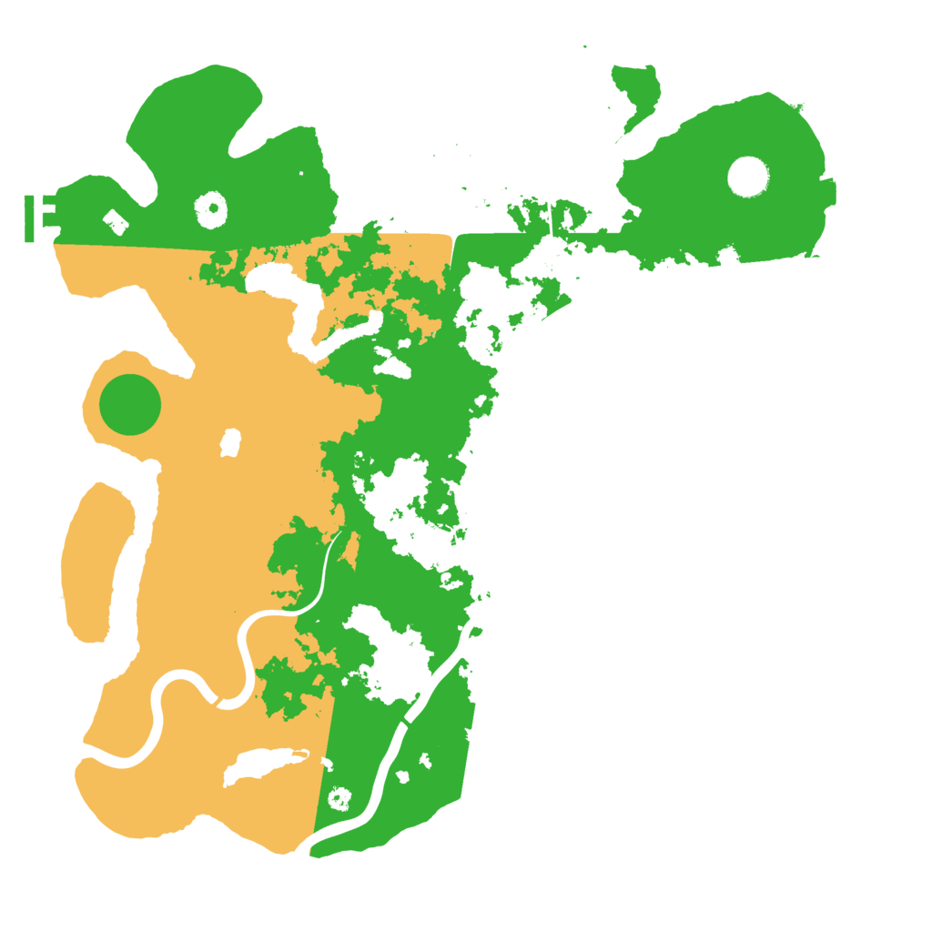 Biome Rust Map: Procedural Map, Size: 4000, Seed: 8532762
