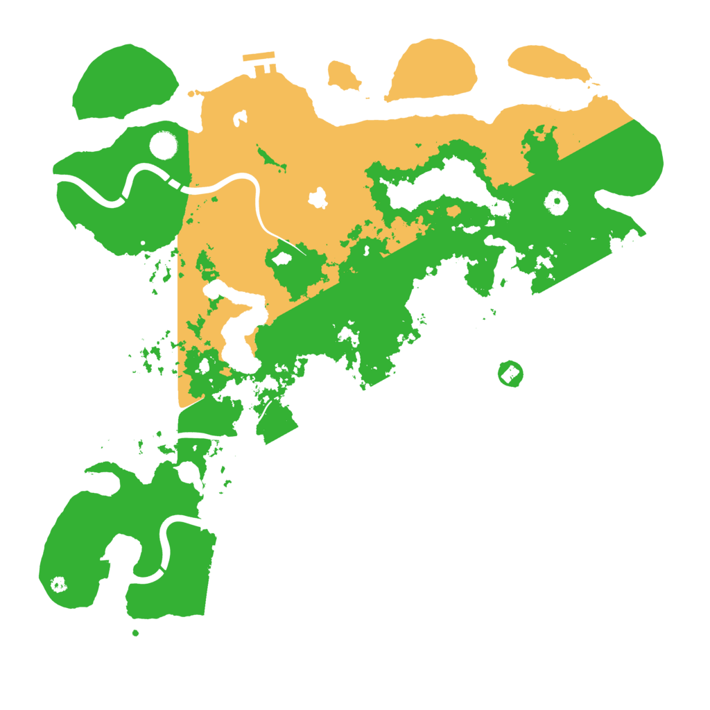 Biome Rust Map: Procedural Map, Size: 4500, Seed: 866331707