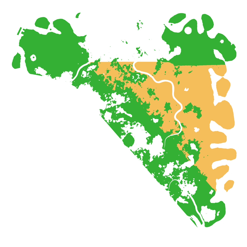Biome Rust Map: Procedural Map, Size: 6000, Seed: 1872853088