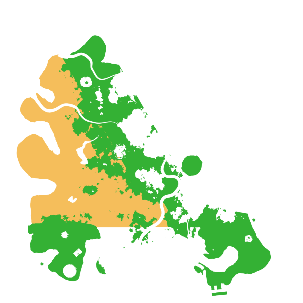Biome Rust Map: Procedural Map, Size: 4050, Seed: 1482964942