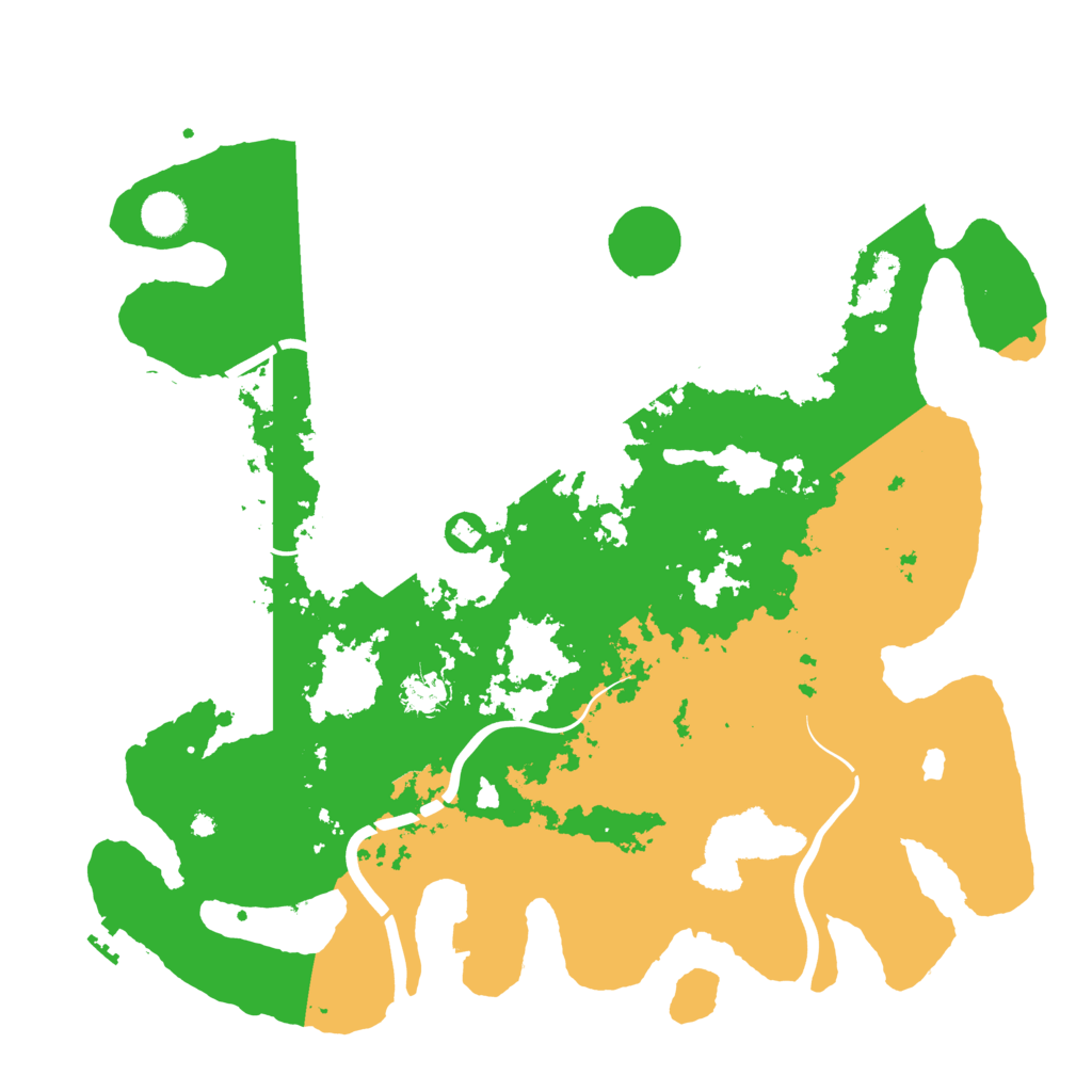 Biome Rust Map: Procedural Map, Size: 4250, Seed: 1135756049