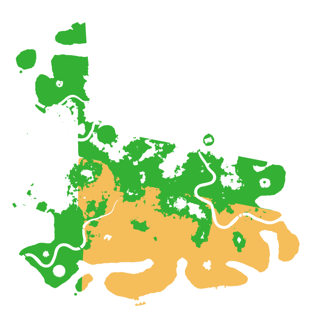 Biome Rust Map: Procedural Map, Size: 4500, Seed: 209036295