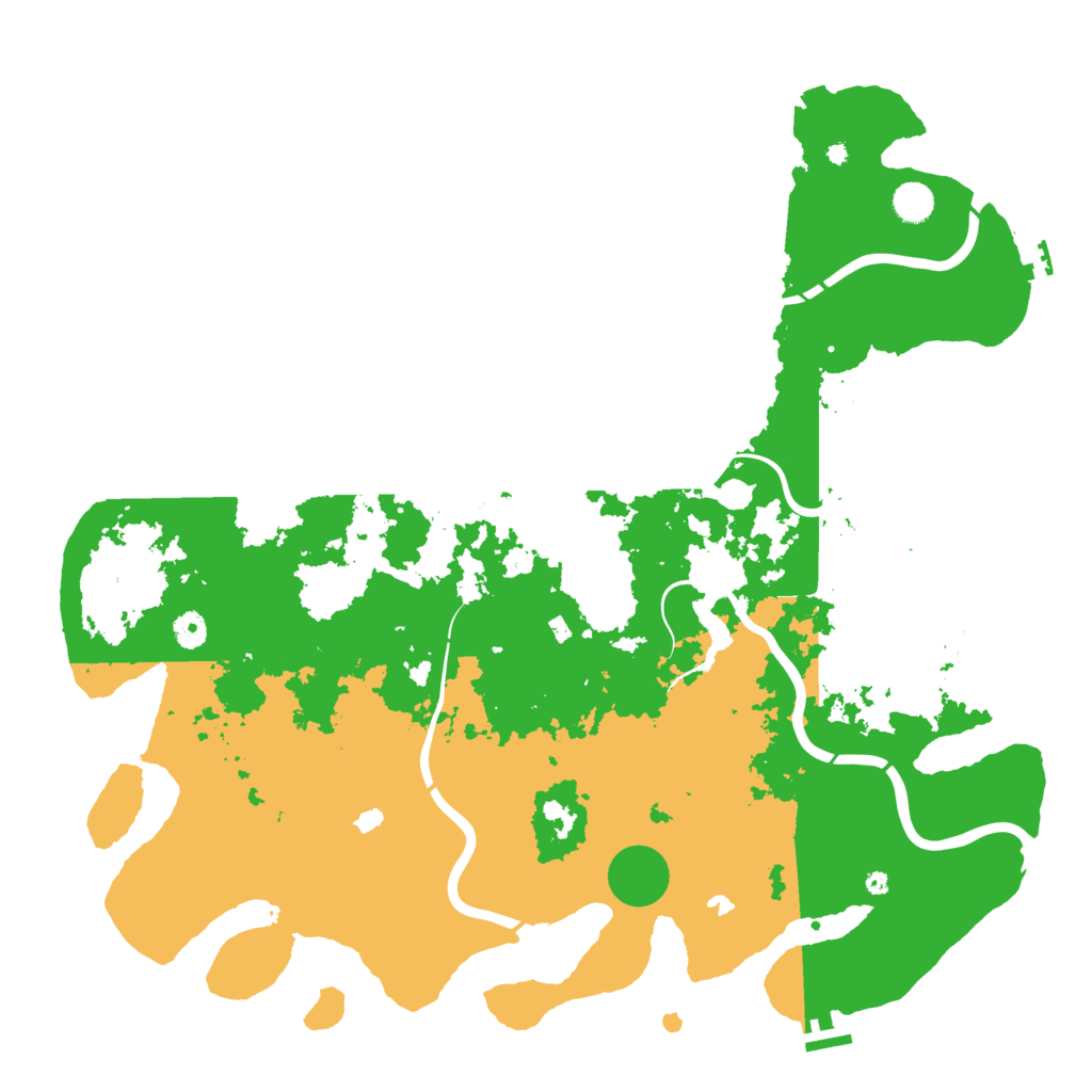 Biome Rust Map: Procedural Map, Size: 4700, Seed: 17762077