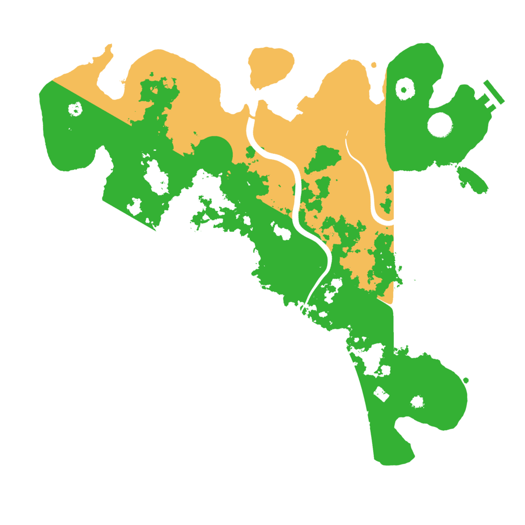 Biome Rust Map: Procedural Map, Size: 3800, Seed: 330084297