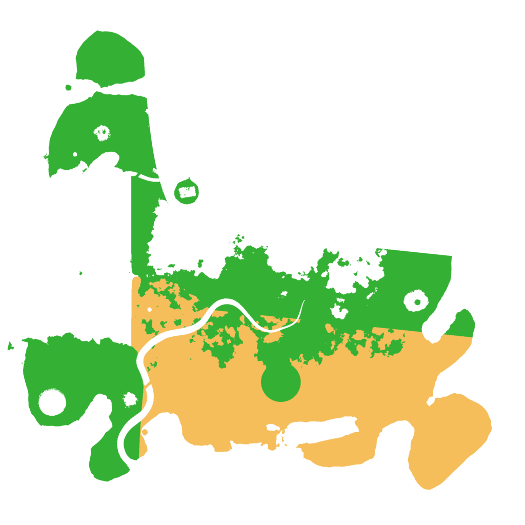 Biome Rust Map: Procedural Map, Size: 3500, Seed: 1770876498