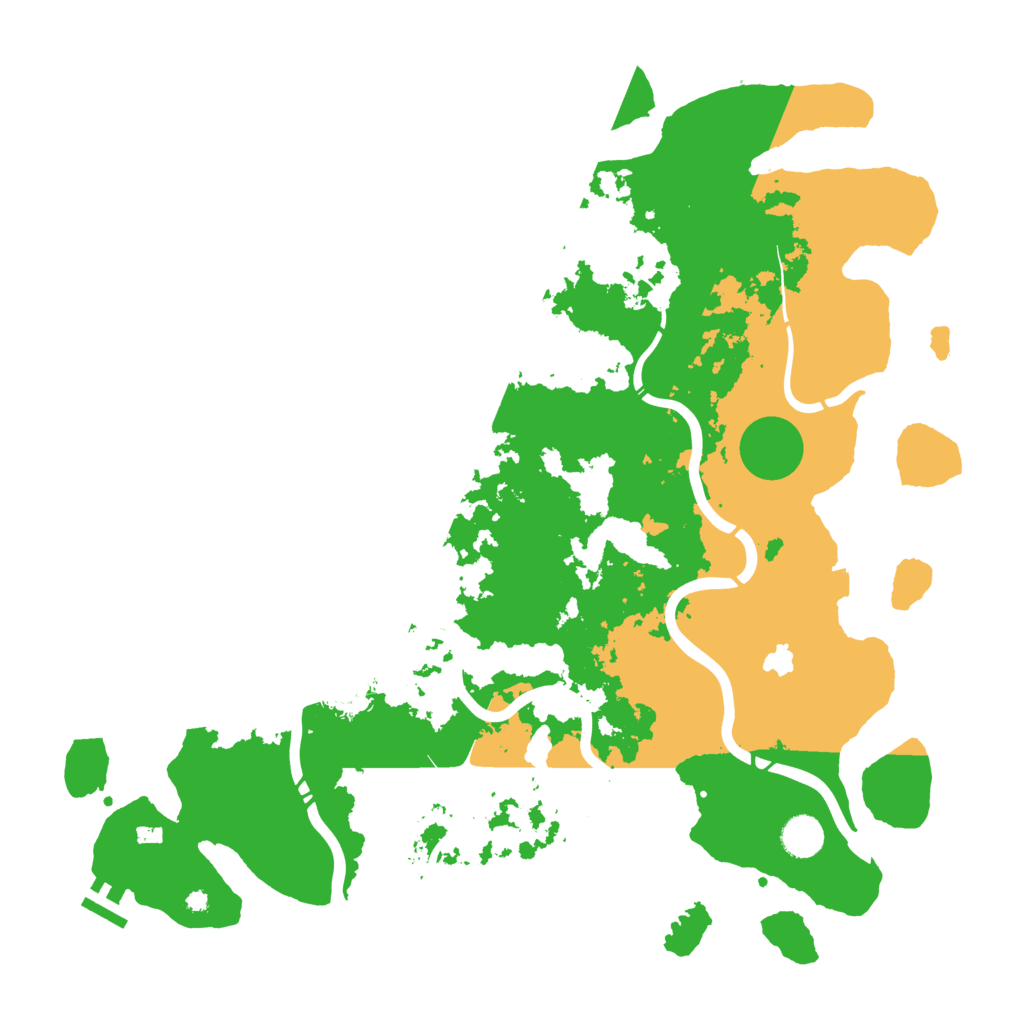 Biome Rust Map: Procedural Map, Size: 4250, Seed: 2033808226