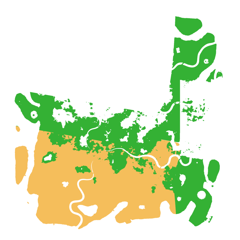 Biome Rust Map: Procedural Map, Size: 5000, Seed: 923238353