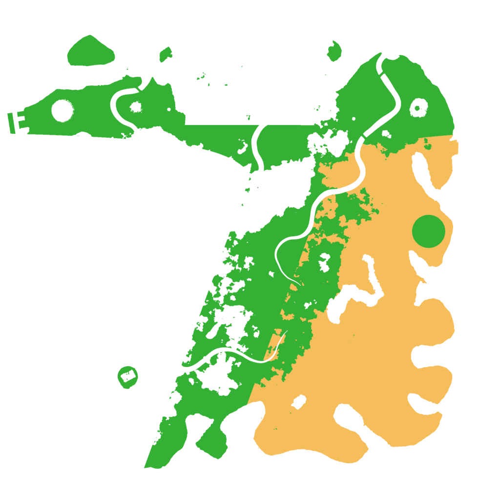 Biome Rust Map: Procedural Map, Size: 4000, Seed: 9687