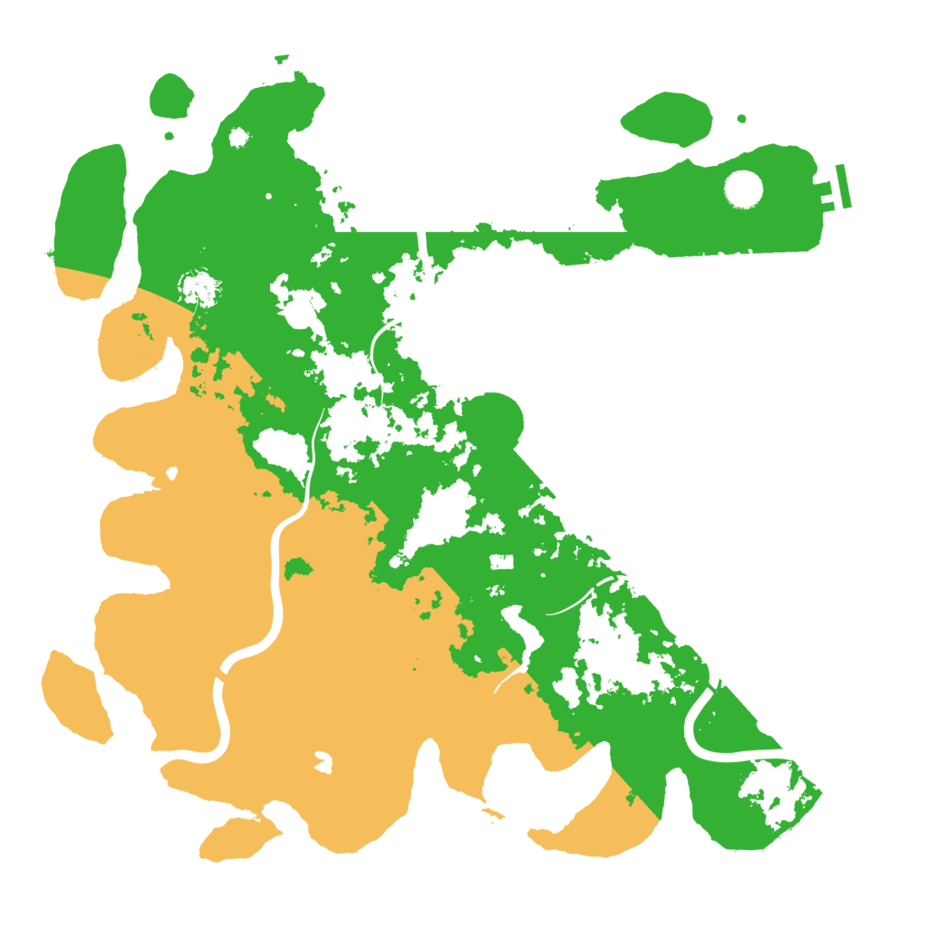 Biome Rust Map: Procedural Map, Size: 4250, Seed: 581384246