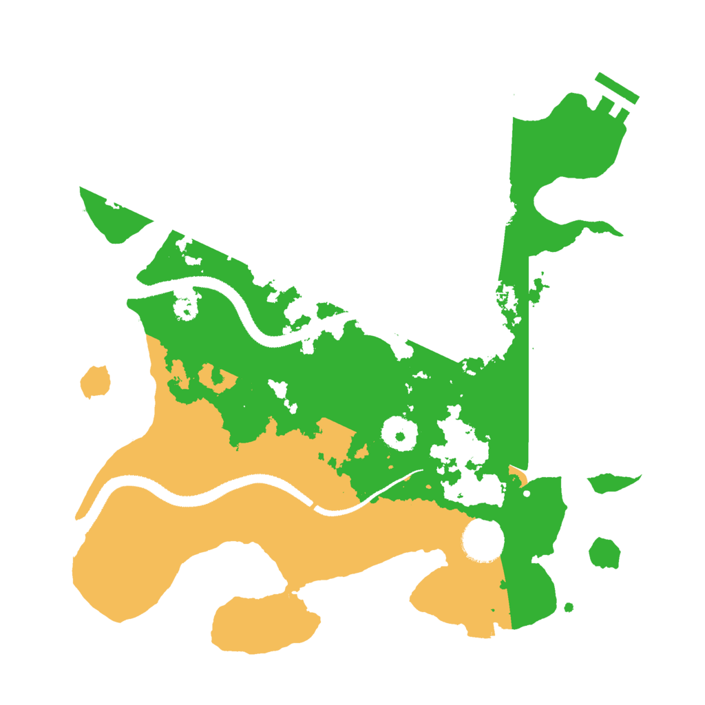 Biome Rust Map: Procedural Map, Size: 3000, Seed: 20260606