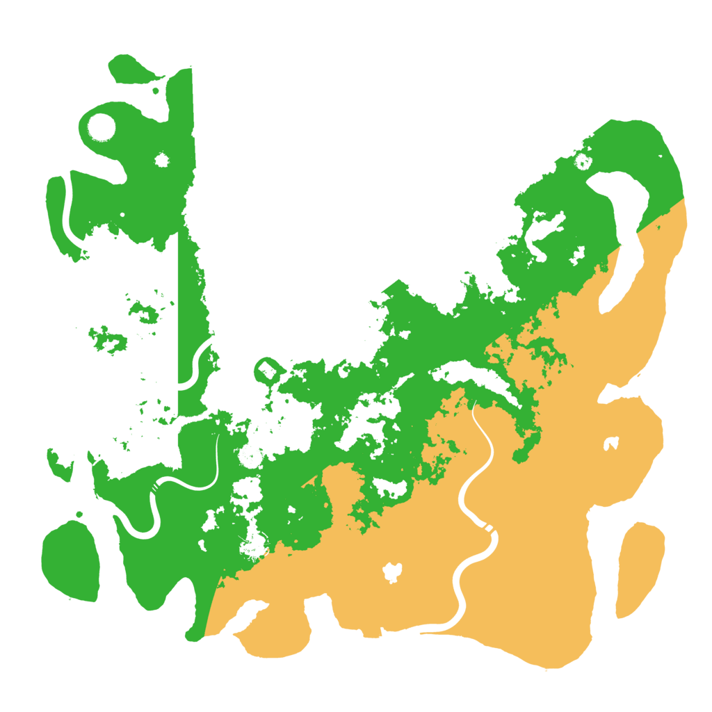 Biome Rust Map: Procedural Map, Size: 4500, Seed: 497700032