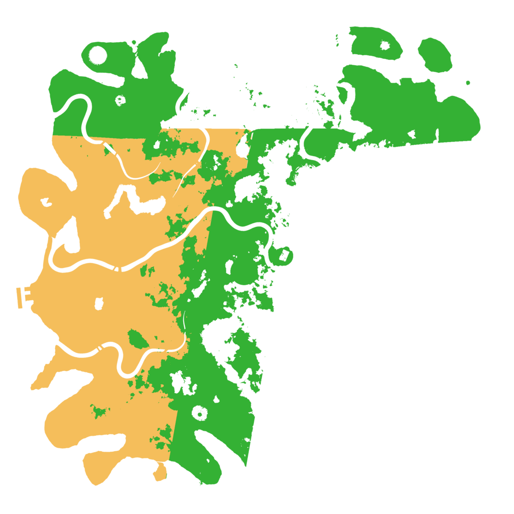Biome Rust Map: Procedural Map, Size: 5000, Seed: 353645913