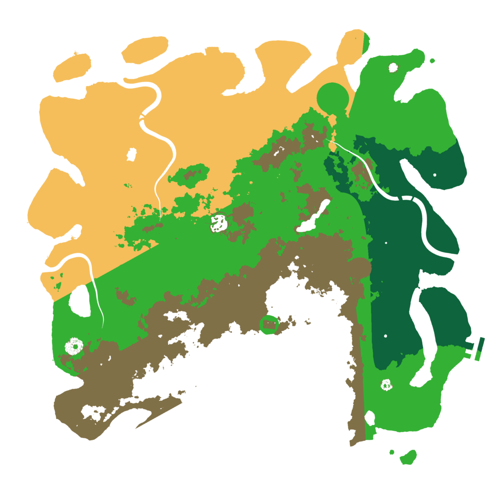 Biome Rust Map: Procedural Map, Size: 4250, Seed: 1720636002