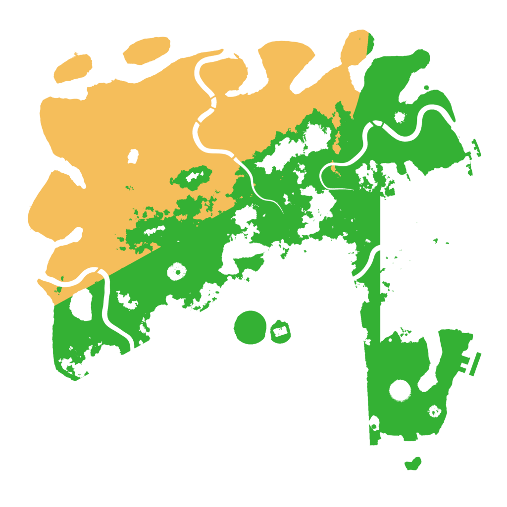Biome Rust Map: Procedural Map, Size: 4250, Seed: 1720636002