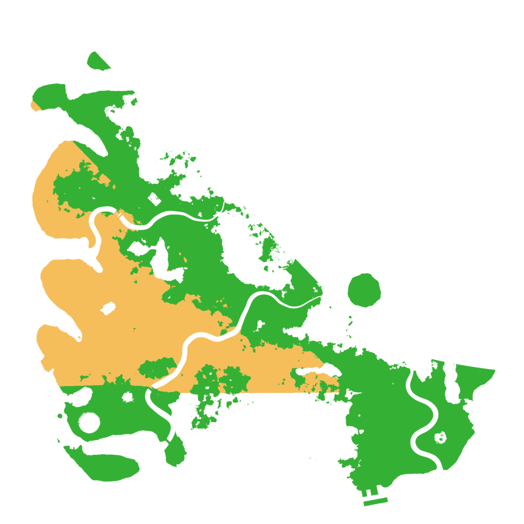 Biome Rust Map: Procedural Map, Size: 4400, Seed: 1175324743