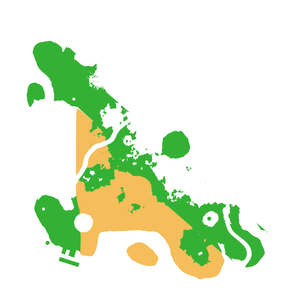 Biome Rust Map: Procedural Map, Size: 3000, Seed: 373063954