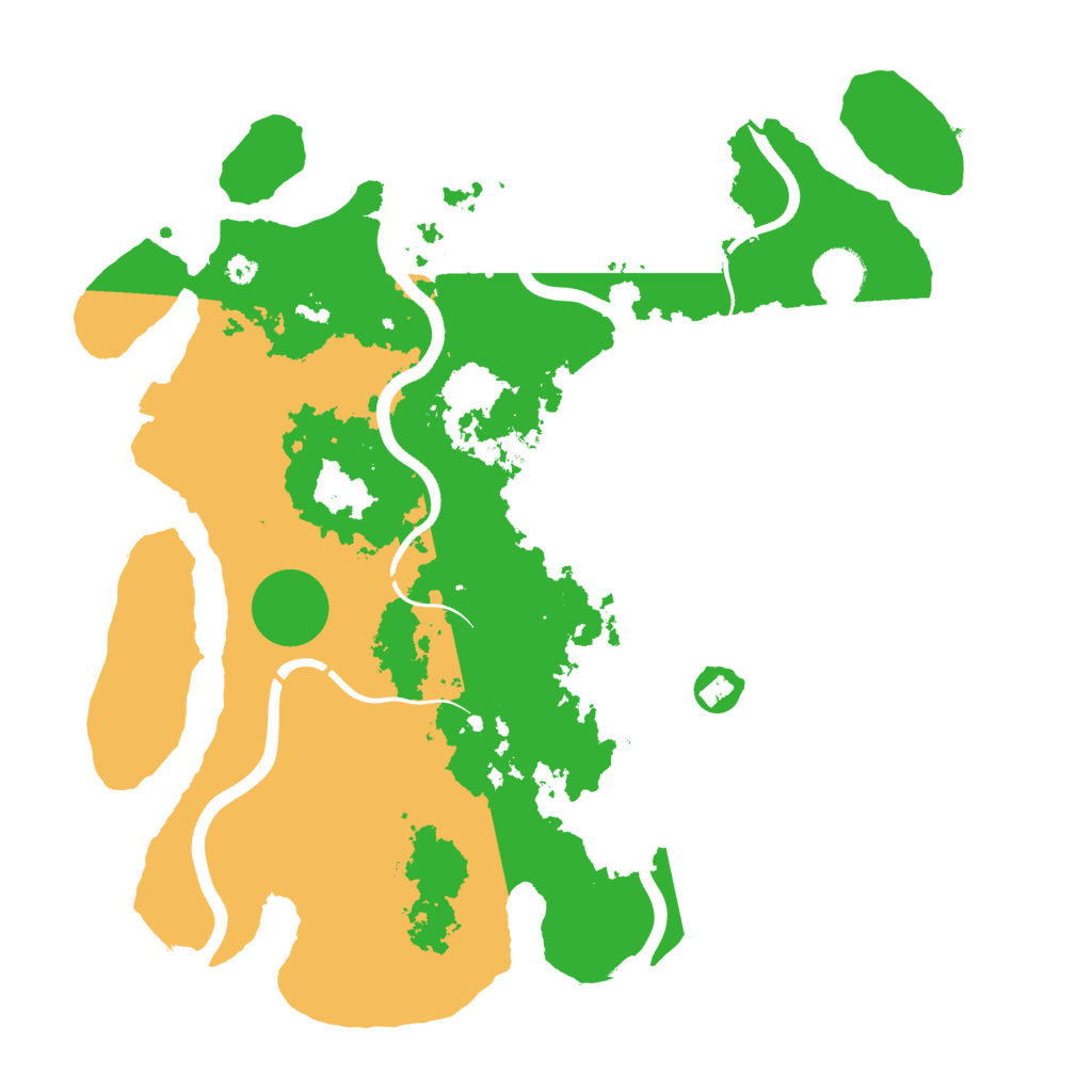 Biome Rust Map: Procedural Map, Size: 3750, Seed: 49127253