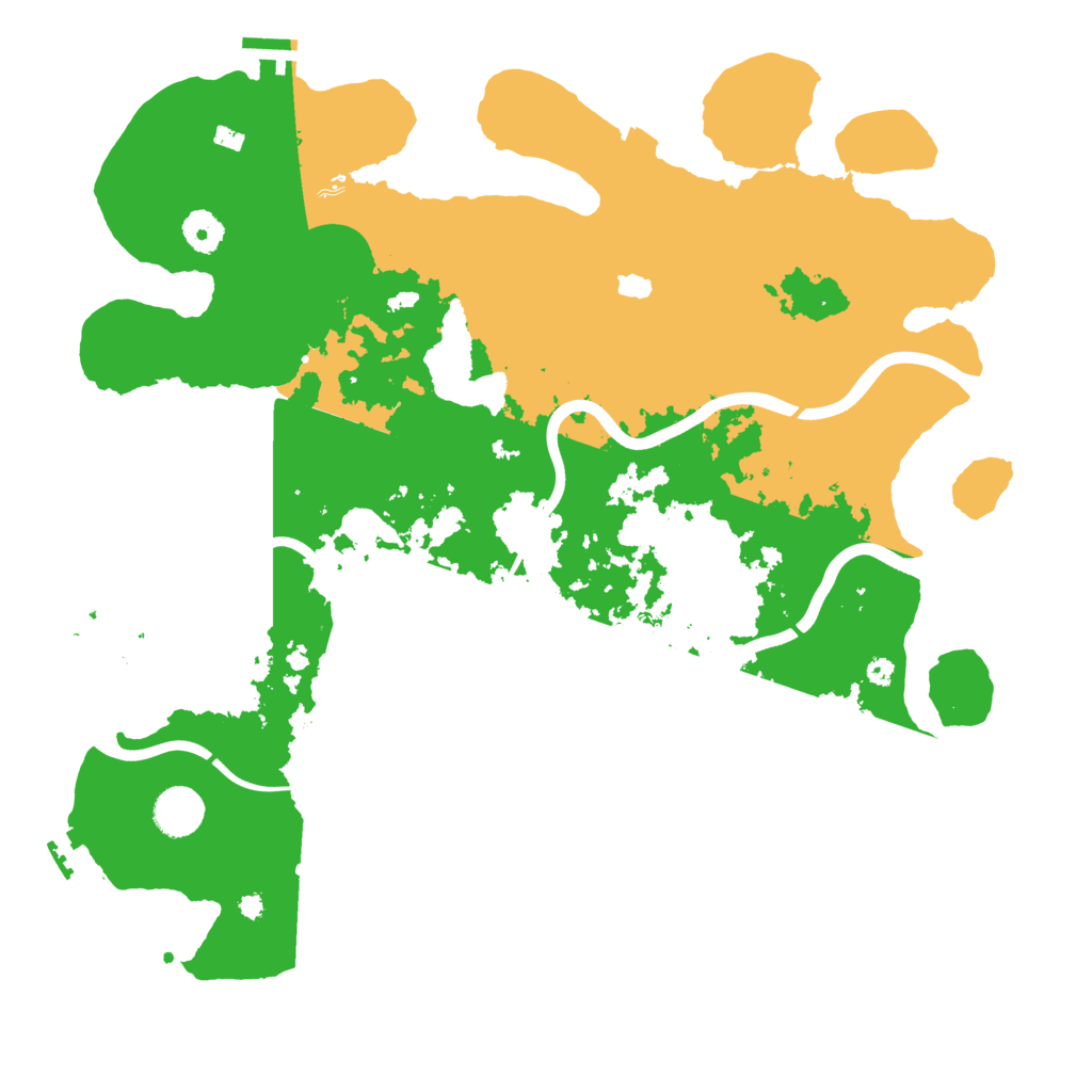 Biome Rust Map: Procedural Map, Size: 4000, Seed: 1171487820
