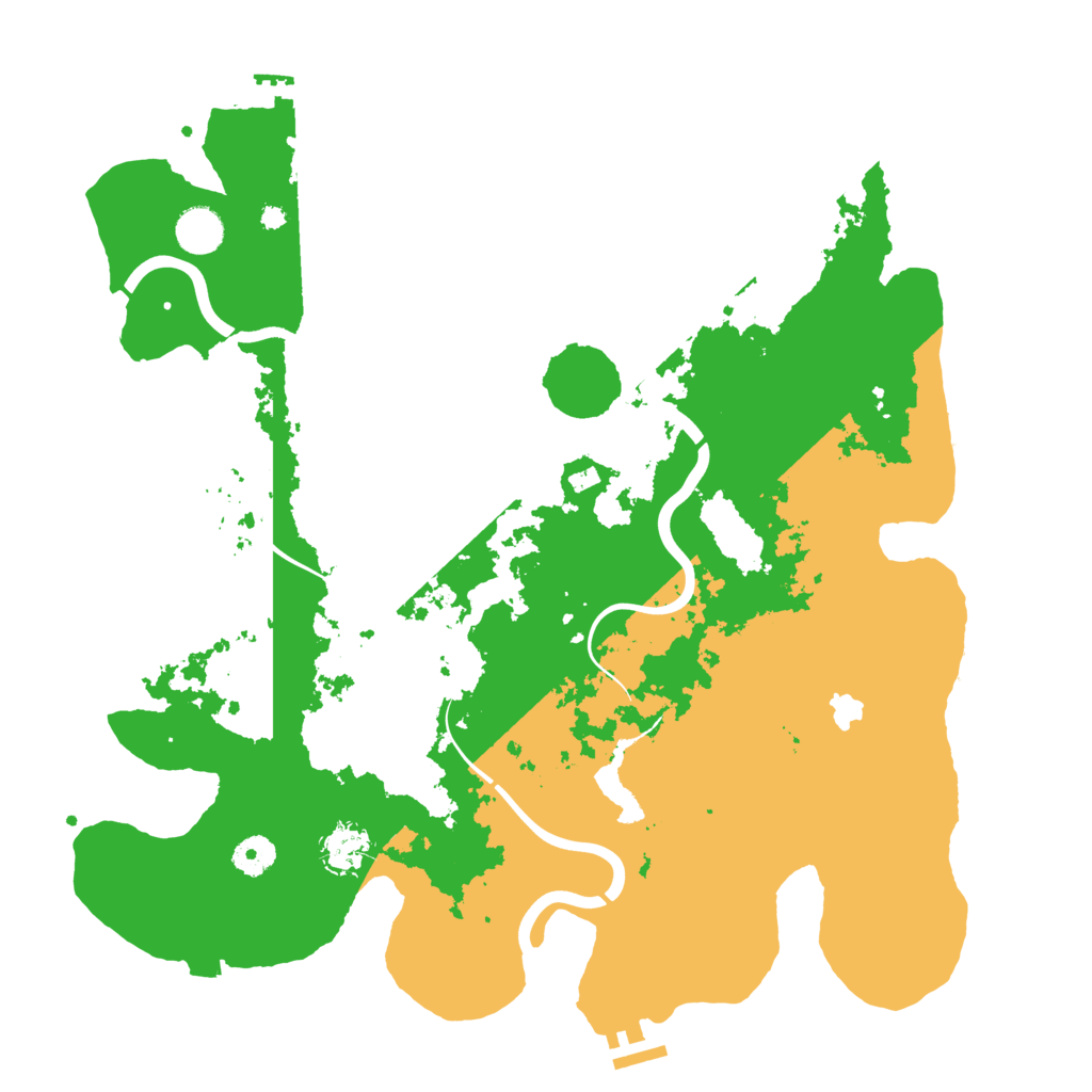 Biome Rust Map: Procedural Map, Size: 4050, Seed: 423524328