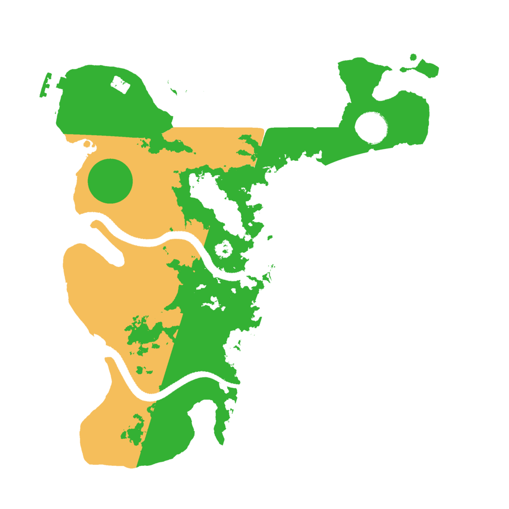 Biome Rust Map: Procedural Map, Size: 3000, Seed: 1455087055