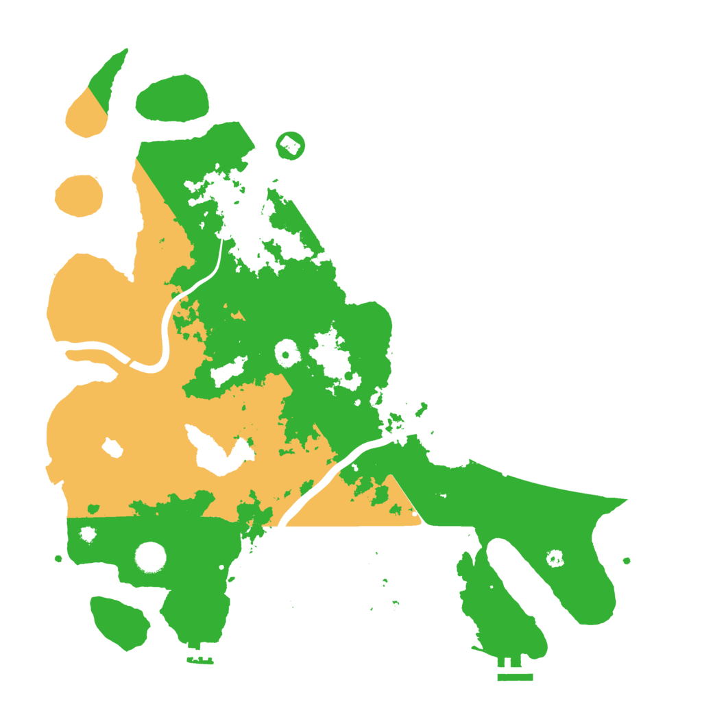 Biome Rust Map: Procedural Map, Size: 4000, Seed: 342351235