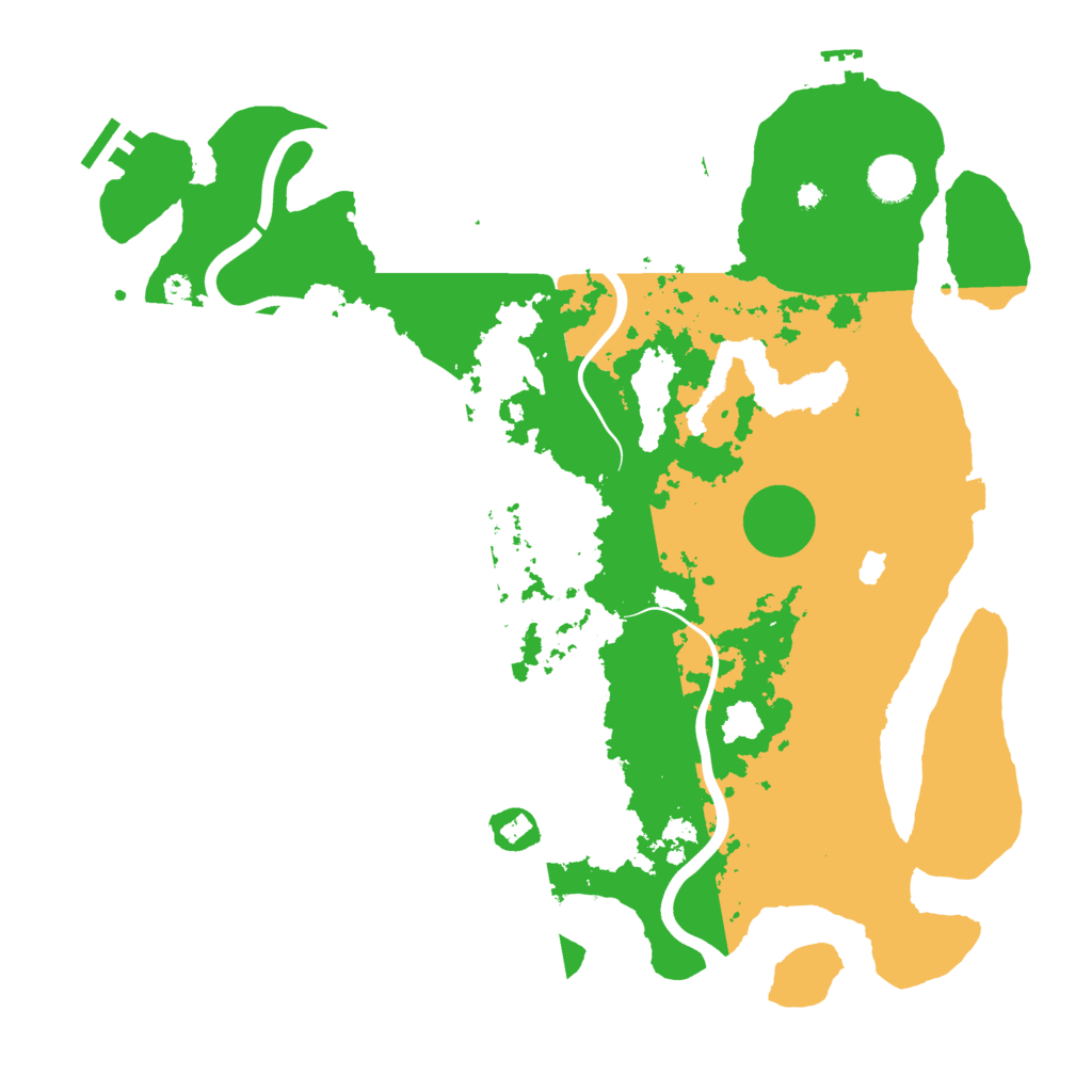 Biome Rust Map: Procedural Map, Size: 4000, Seed: 1615131255