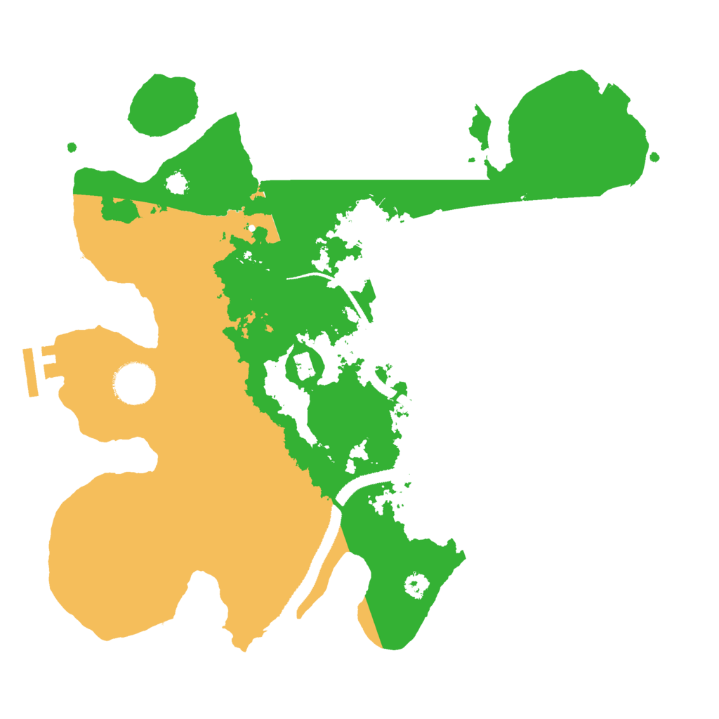 Biome Rust Map: Procedural Map, Size: 3000, Seed: 717091720
