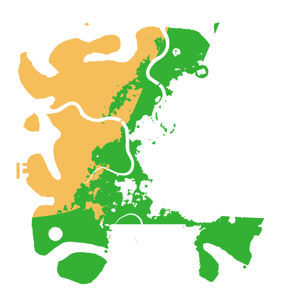 Biome Rust Map: Procedural Map, Size: 3800, Seed: 642026