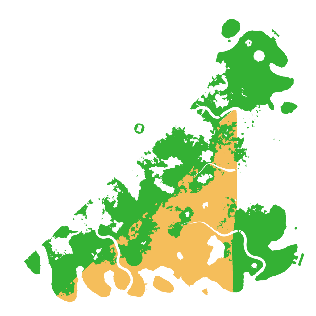 Biome Rust Map: Procedural Map, Size: 5000, Seed: 277594348