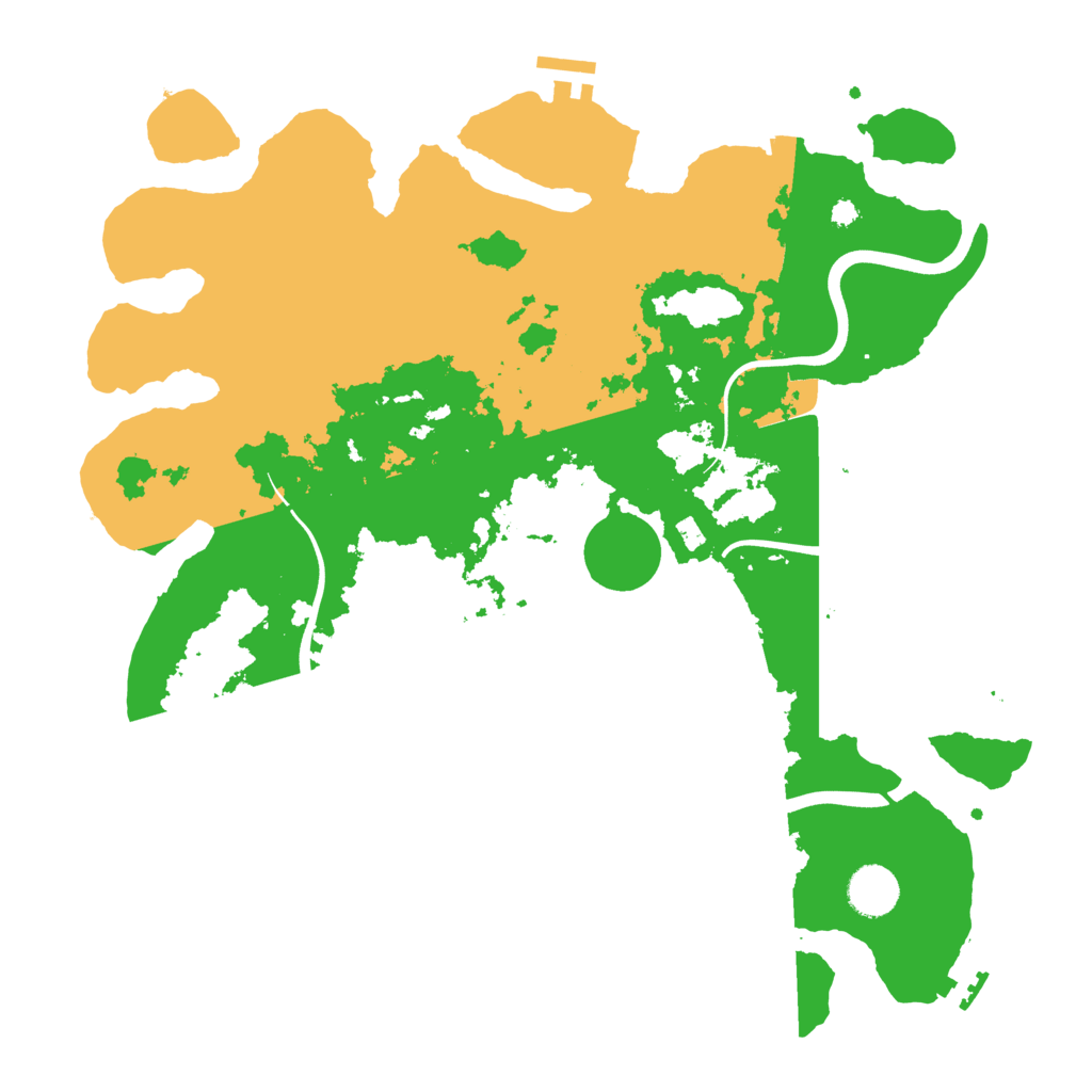 Biome Rust Map: Procedural Map, Size: 3750, Seed: 800958586