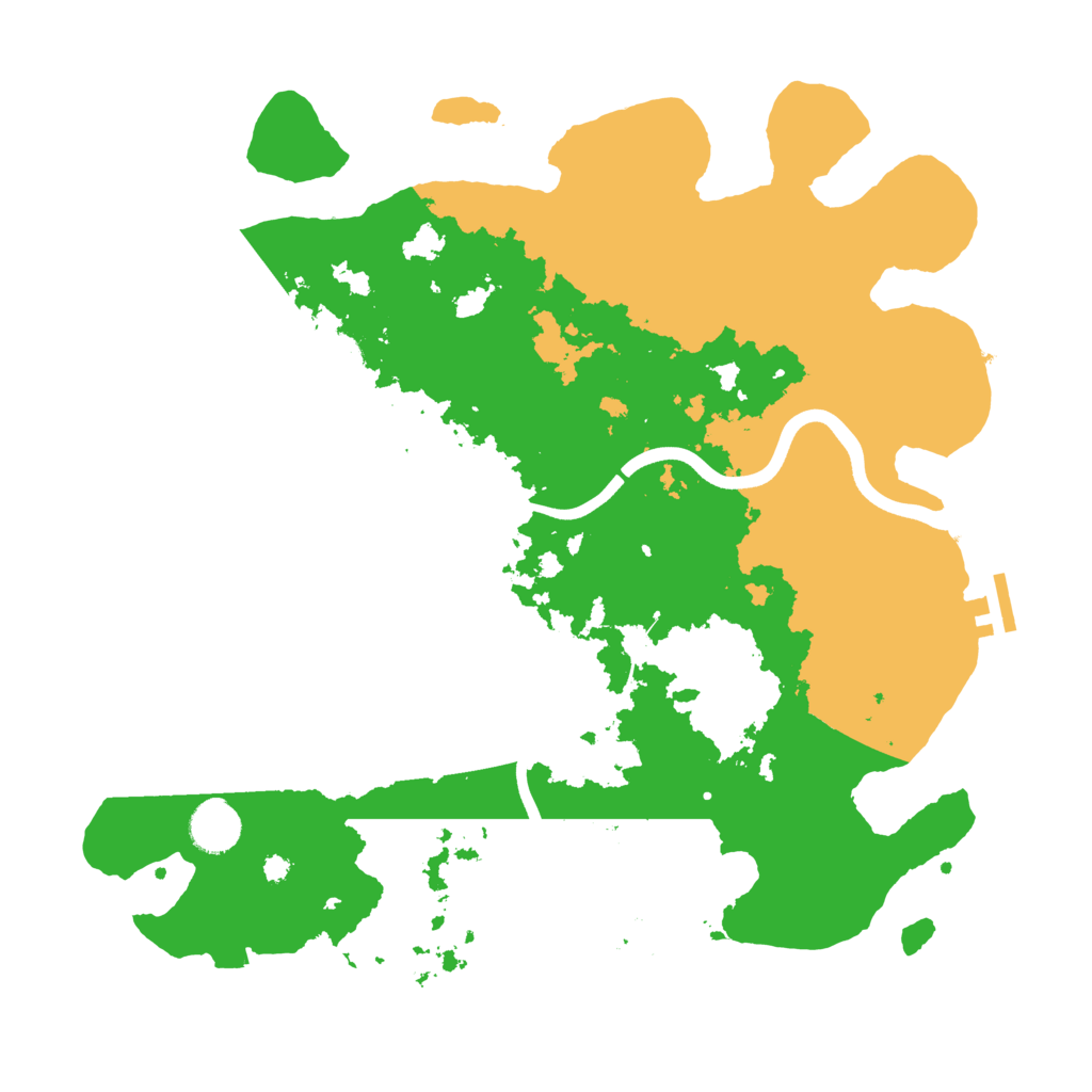Biome Rust Map: Procedural Map, Size: 3750, Seed: 1554254201