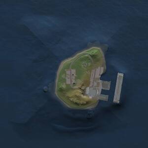 Thumbnail Rust Map: Procedural Map, Size: 1000, Seed: 448259, 2 Monuments