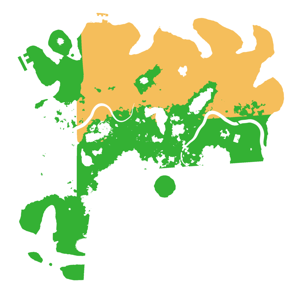 Biome Rust Map: Procedural Map, Size: 4000, Seed: 1529946147