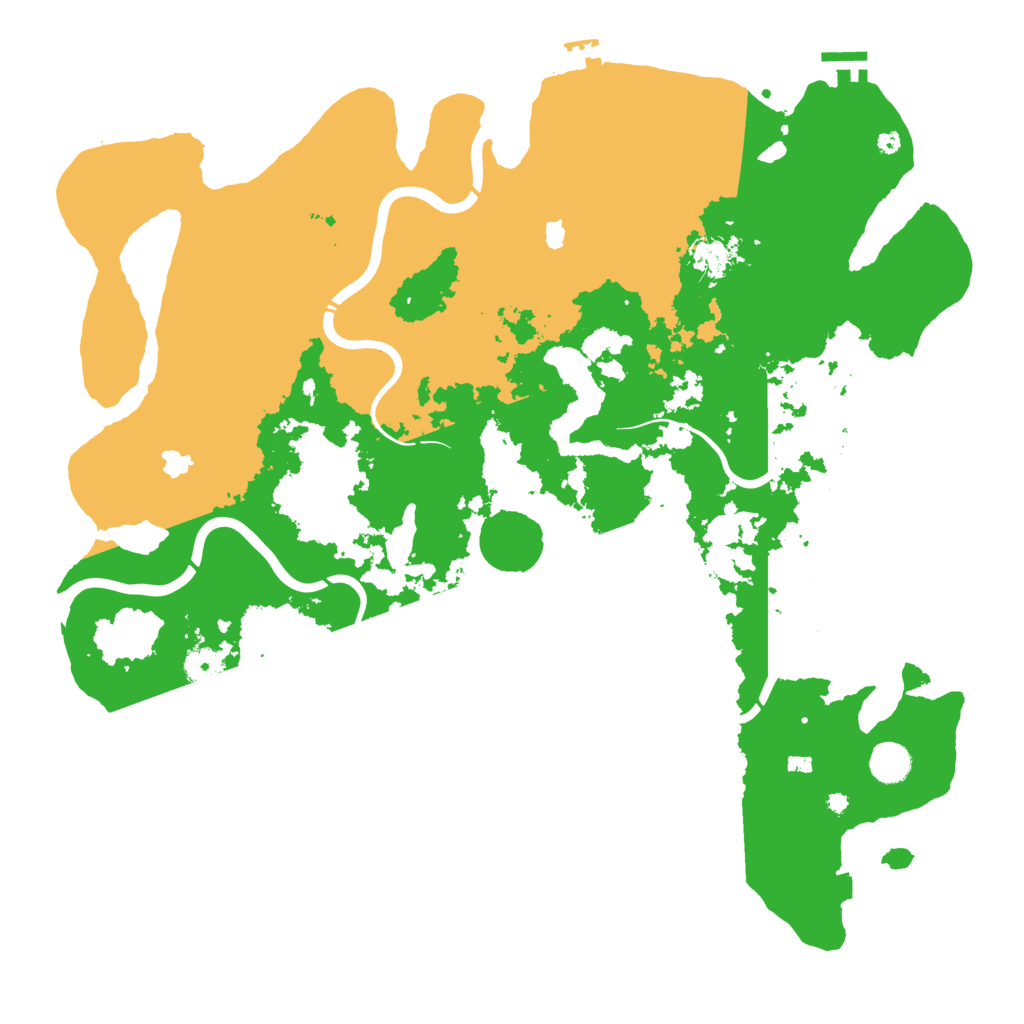 Biome Rust Map: Procedural Map, Size: 4500, Seed: 1469627772