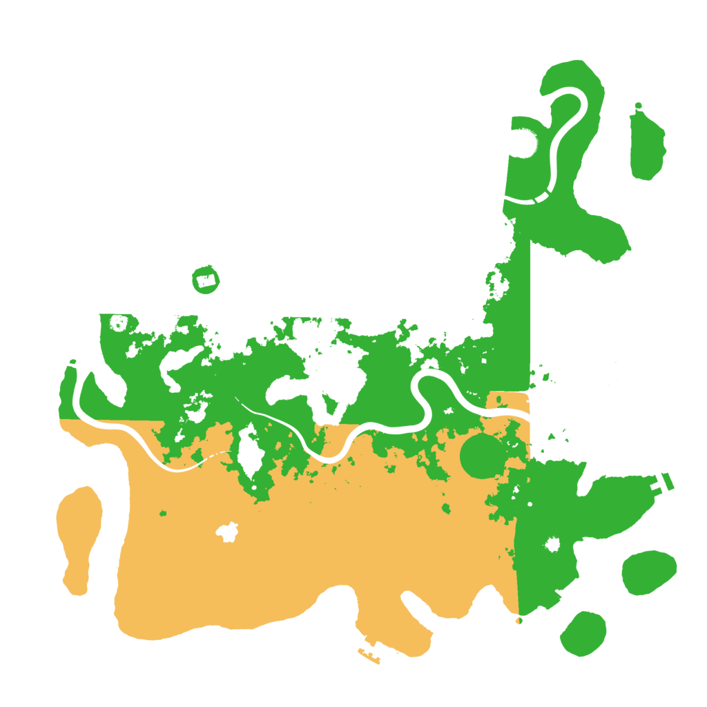 Biome Rust Map: Procedural Map, Size: 4300, Seed: 1538171938