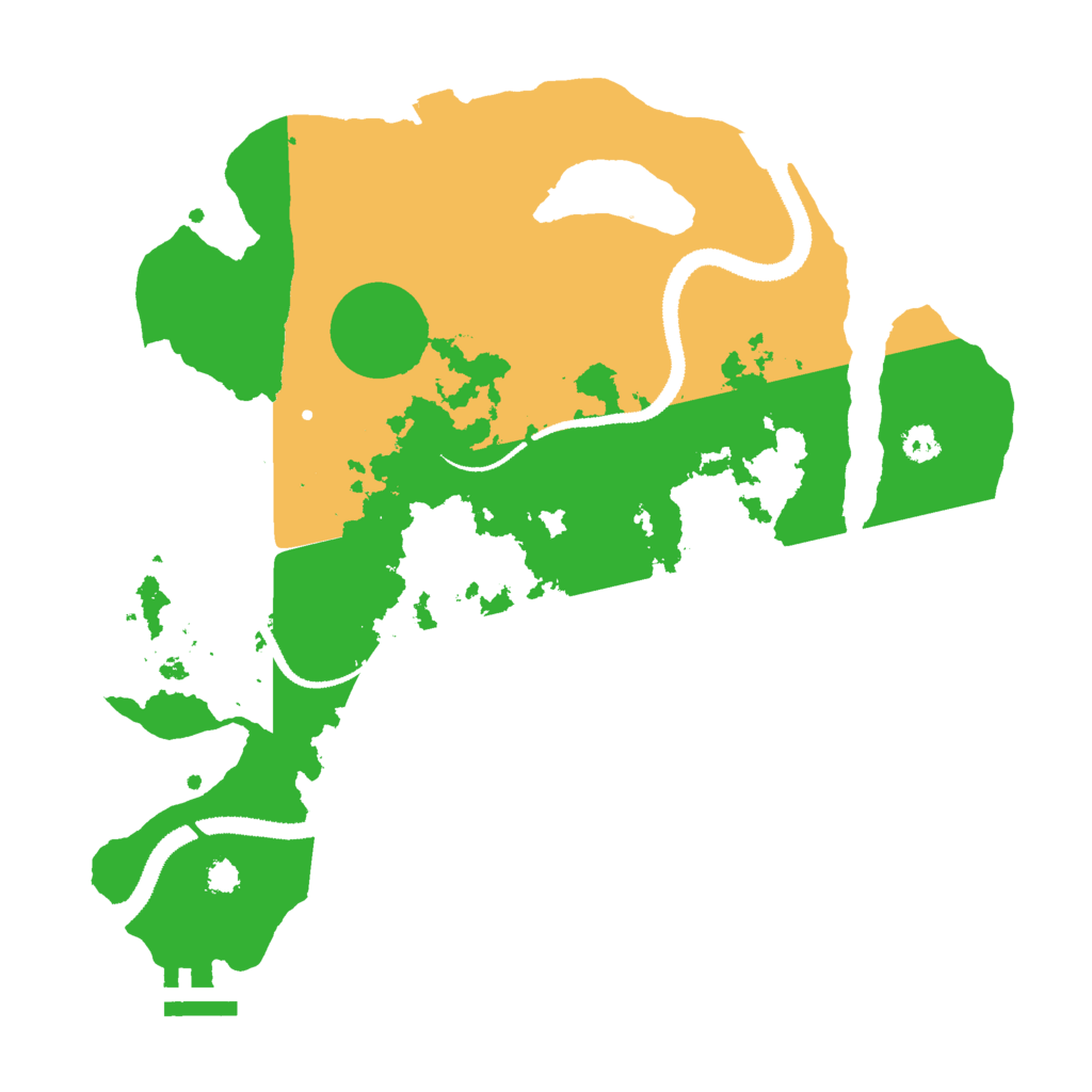 Biome Rust Map: Procedural Map, Size: 3000, Seed: 78183