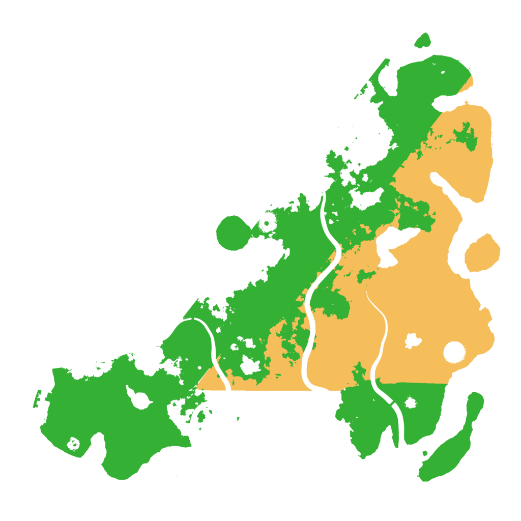 Biome Rust Map: Procedural Map, Size: 4200, Seed: 46890
