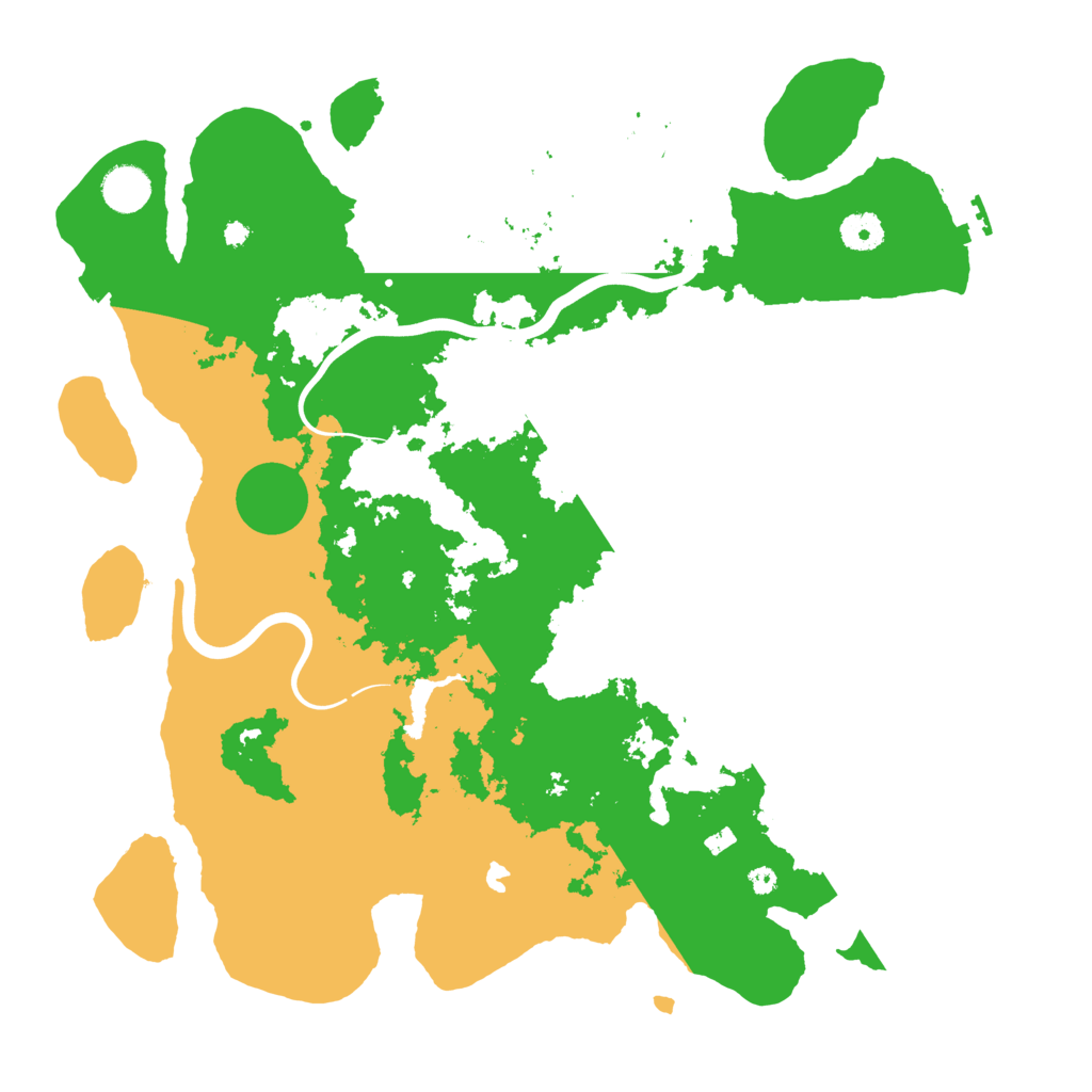 Biome Rust Map: Procedural Map, Size: 4000, Seed: 1578139338