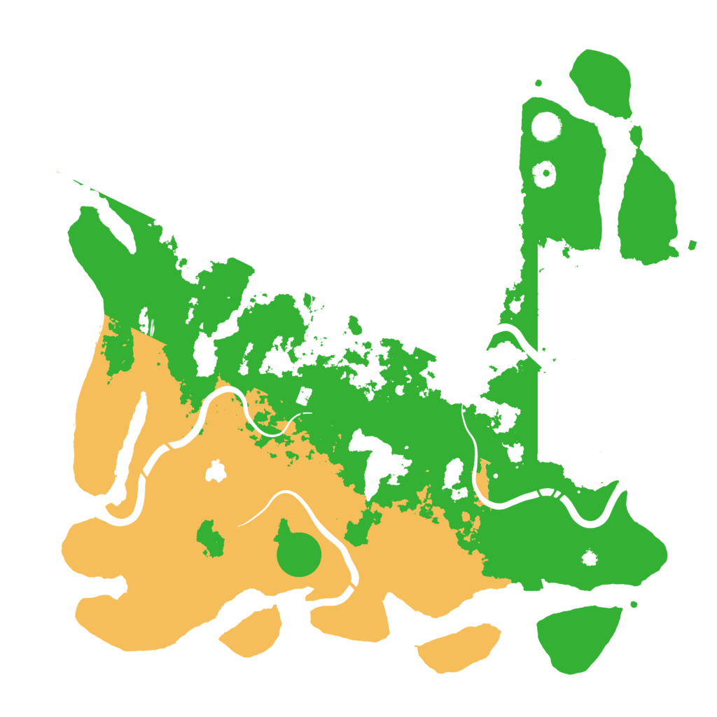 Biome Rust Map: Procedural Map, Size: 4250, Seed: 1224575444