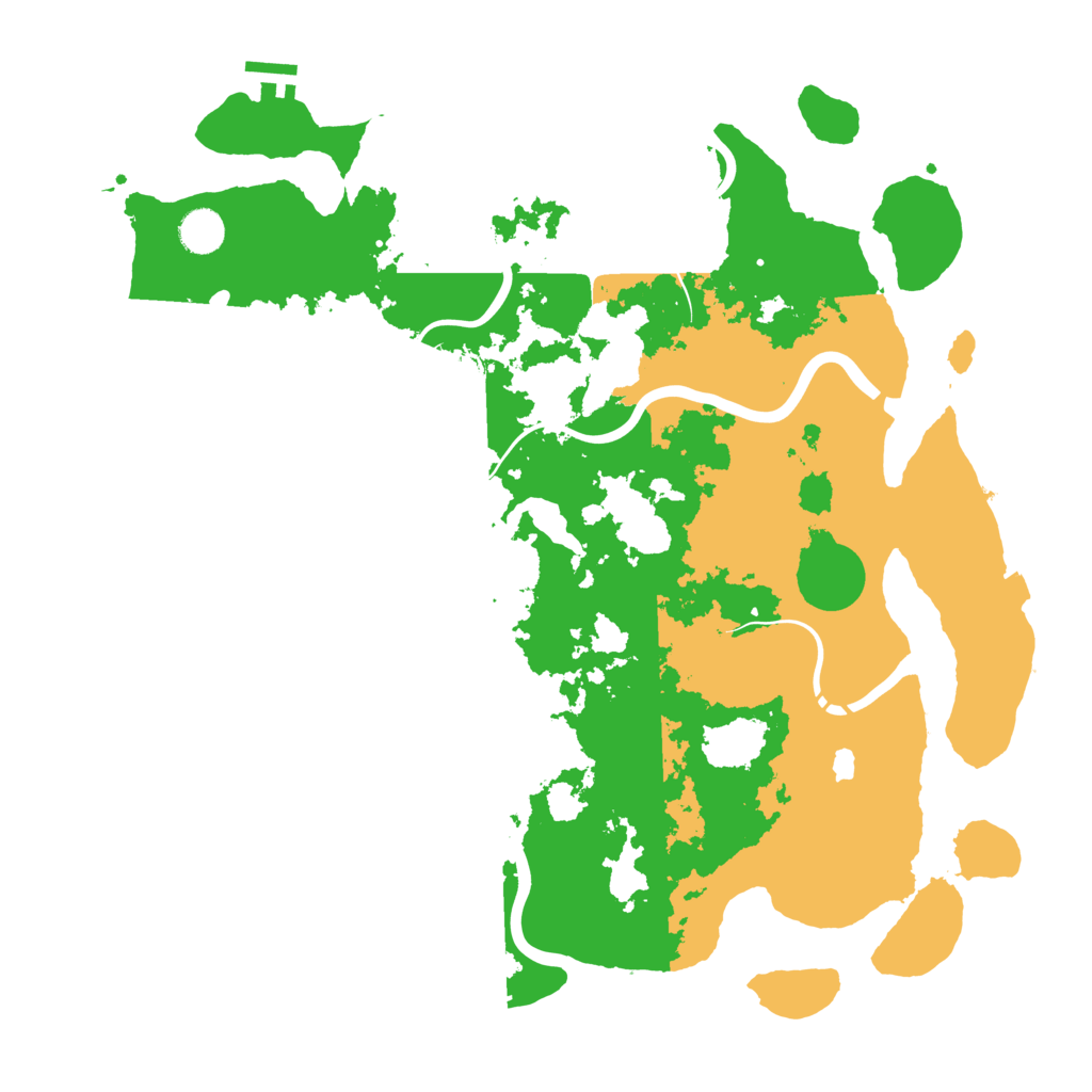 Biome Rust Map: Procedural Map, Size: 4250, Seed: 726877613