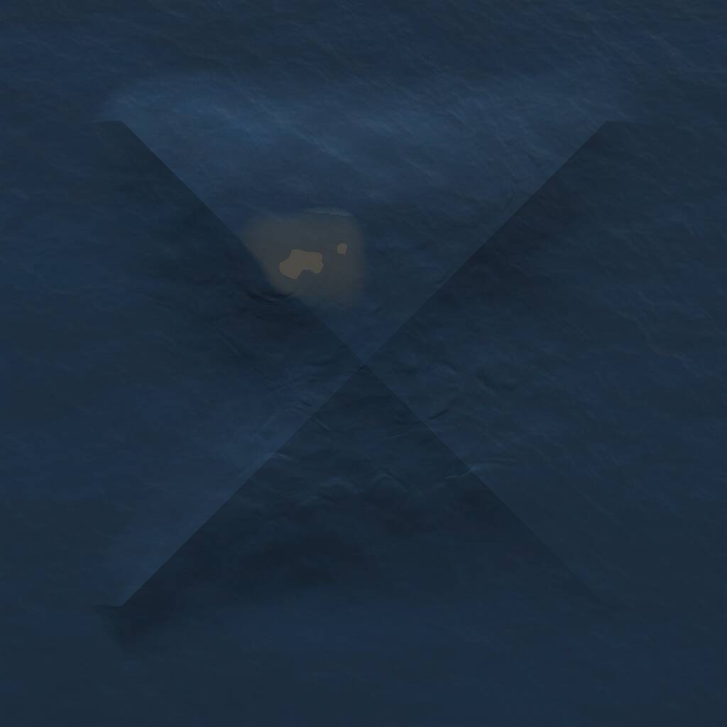 Rust Map: Procedural Map, Size: 1000, Seed: 84306, 1 Monuments
