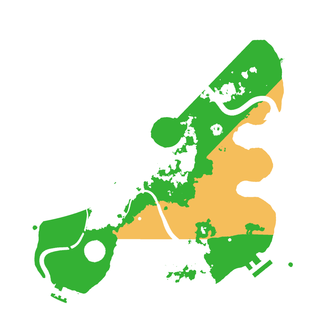 Biome Rust Map: Procedural Map, Size: 2800, Seed: 20260605