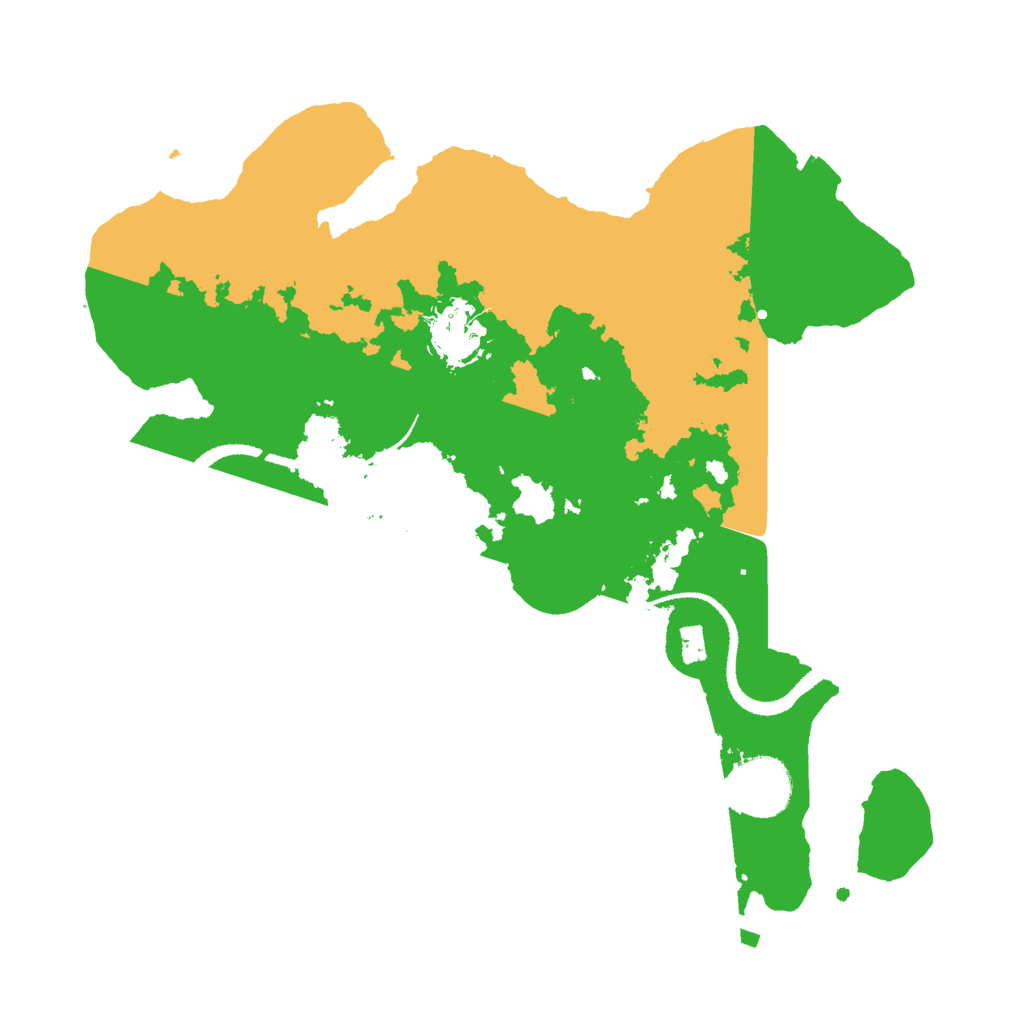 Biome Rust Map: Procedural Map, Size: 3000, Seed: 1748328901