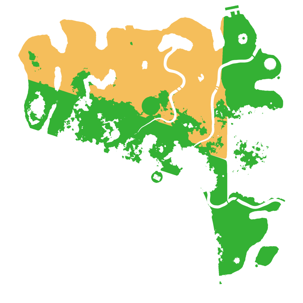 Biome Rust Map: Procedural Map, Size: 4500, Seed: 1748328901