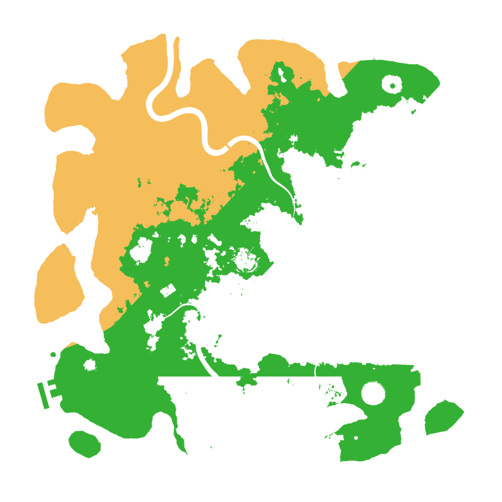 Biome Rust Map: Procedural Map, Size: 3800, Seed: 781339073
