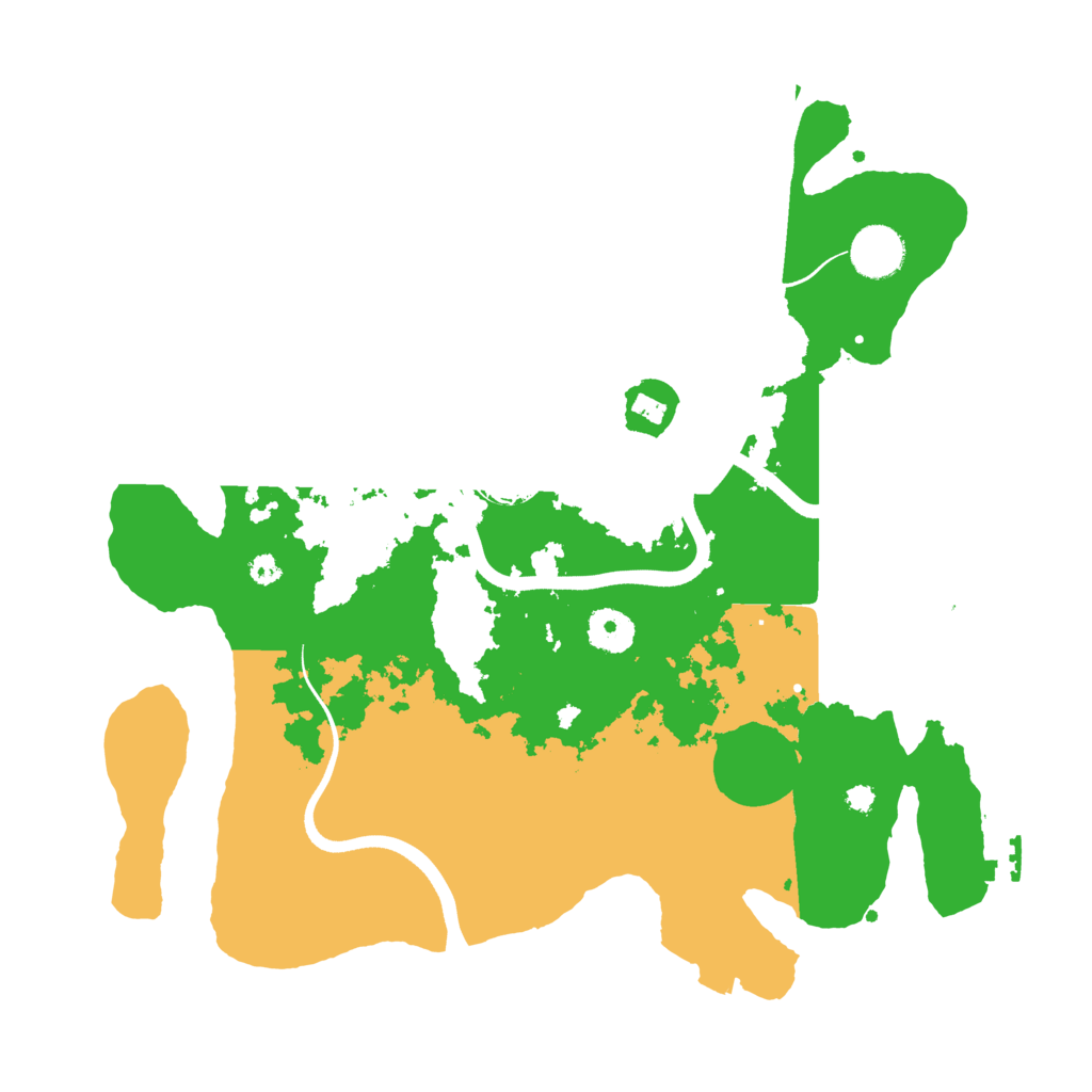 Biome Rust Map: Procedural Map, Size: 3600, Seed: 1538171938
