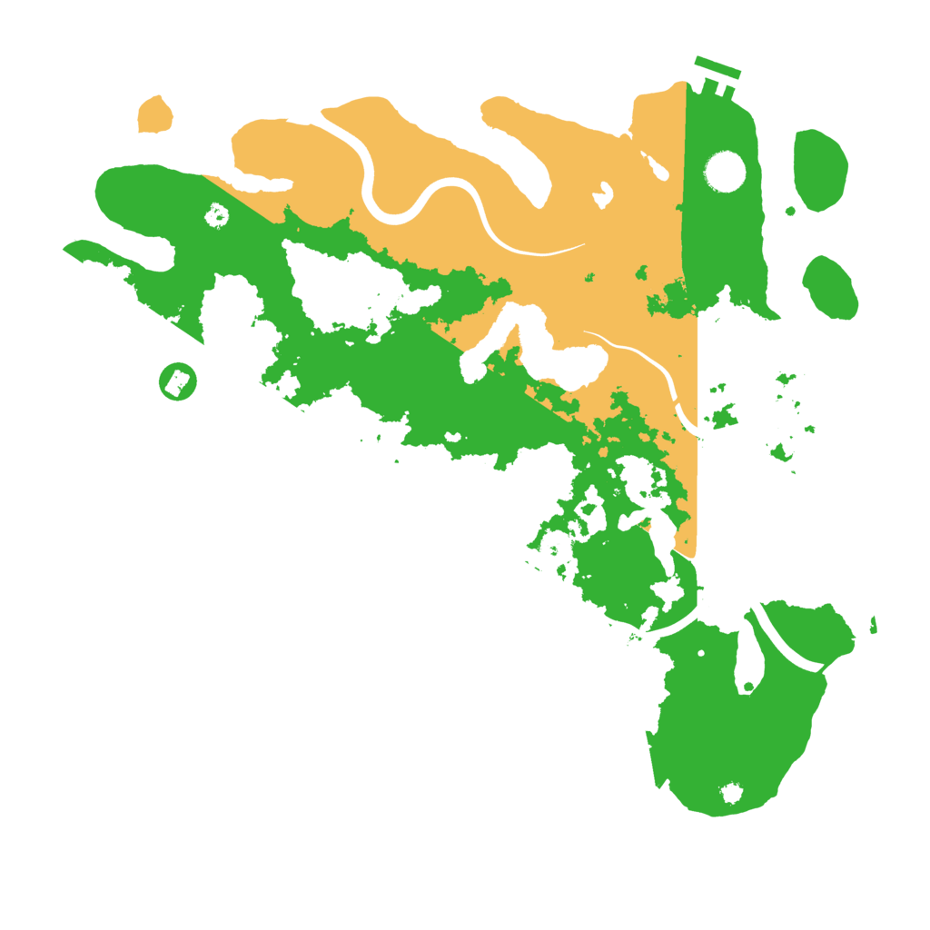 Biome Rust Map: Procedural Map, Size: 4000, Seed: 154443134