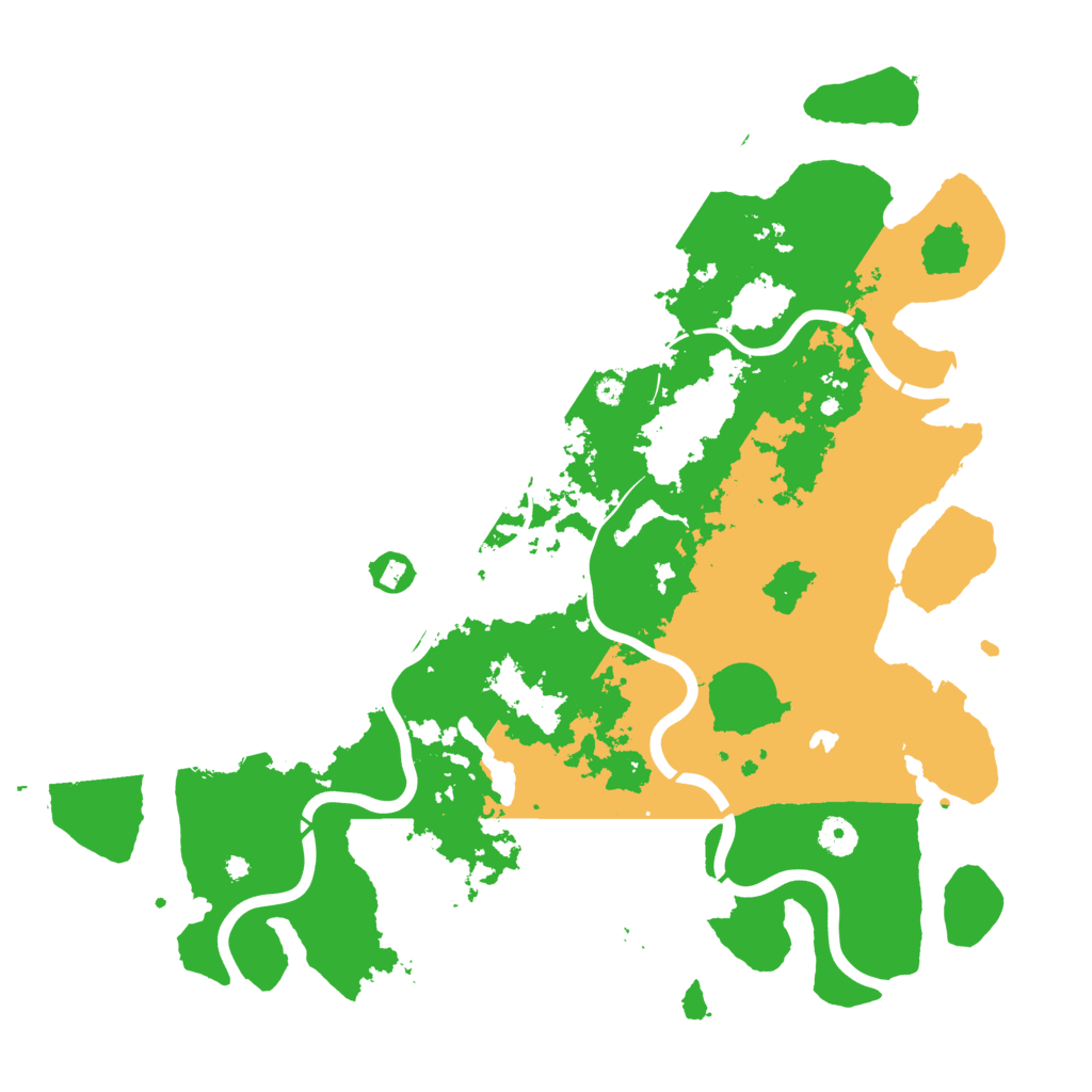 Biome Rust Map: Procedural Map, Size: 4250, Seed: 52849479